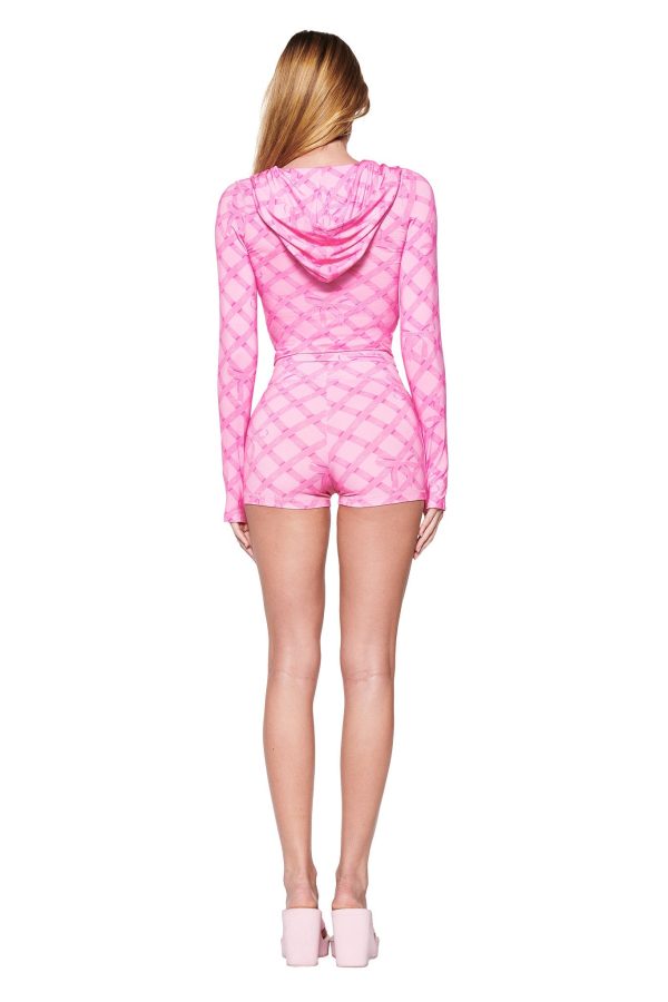 BLARE SHORT - PINK : WRAPPED IN GIA Online now - Image 5