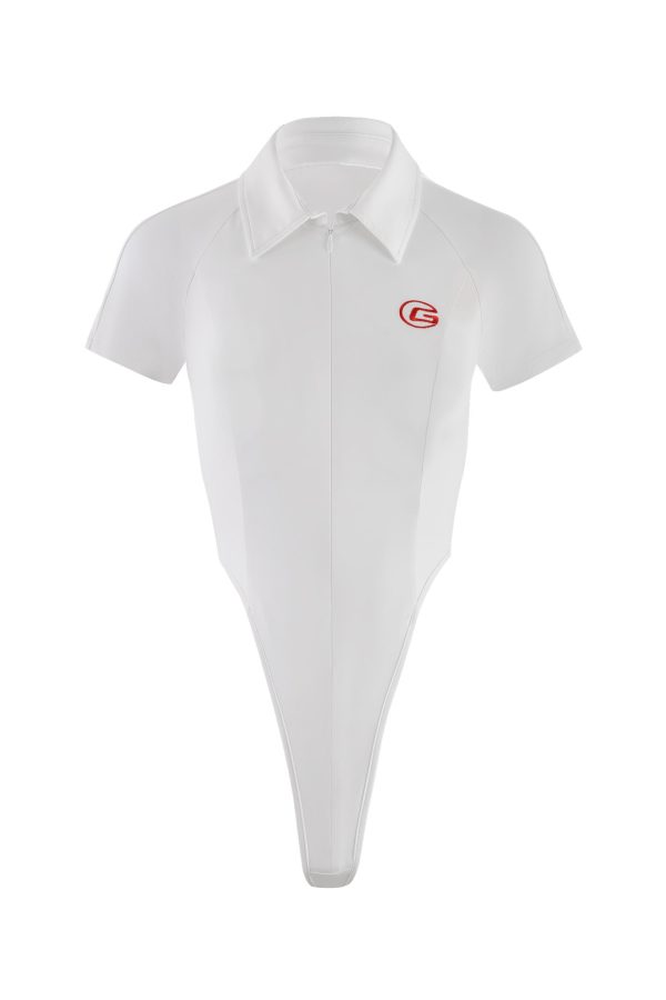 TARA BODYSUIT - WHITE For Cheap - Image 5