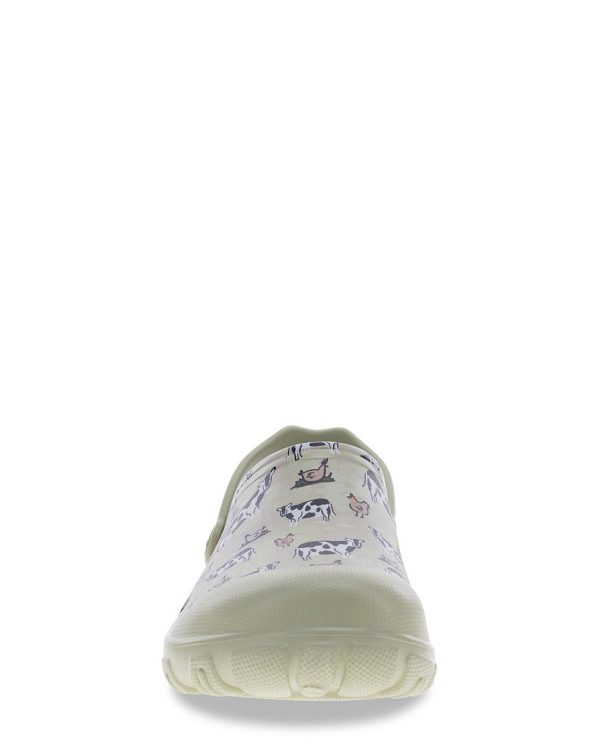 Women s Easies Cow in Pasture Clog - Green Supply - Image 3