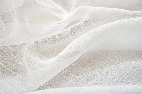 Olivia Gray Erica Doily Stripe Grommet Panel Pair - 54x90 , Beige For Discount - Image 4