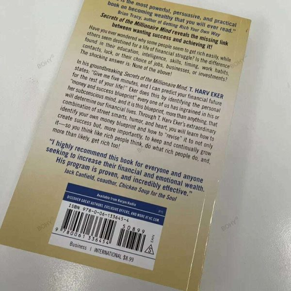 Secrets of The Millionaire Mind: Mastering The Inner Game of Wealth By T. Harv Eker Finance Books In English Paperback For Discount - Image 3