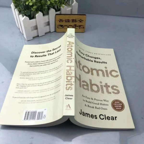 Atomic Habits By James Clear An Easy Proven Way To Build Good Habits Break Bad Ones Self-management Books Discount - Image 2
